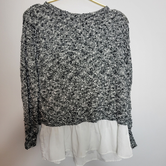 Large Club Monaco Layered Sweater Flowy - Picture 1 of 6